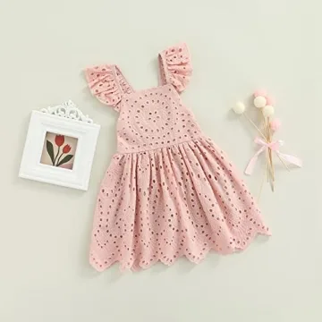 Adorable Boho Toddler Baby Girl Dress for Summer Fun