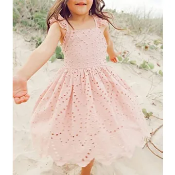 Adorable Boho Toddler Baby Girl Dress for Summer Fun