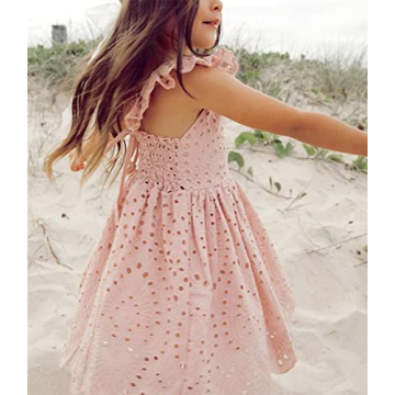 Adorable Boho Toddler Baby Girl Dress for Summer Fun