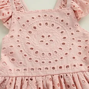 Adorable Boho Toddler Baby Girl Dress for Summer Fun