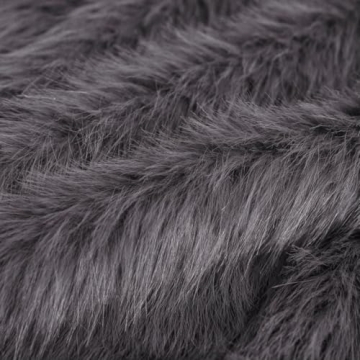 Amazhiyu Women’s Stylish Faux Fur Zip-Up Jacket