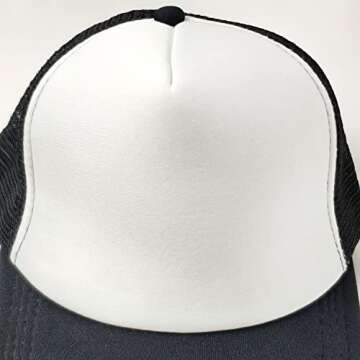 12 Pack Sublimation Hats for Men Blank Trucker Hats Bulk Snapback Mesh Women Baseball Caps DIY Custo...