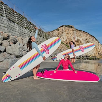 Barbie Signature 8ft Surfboard by Wavestorm Fun Durable