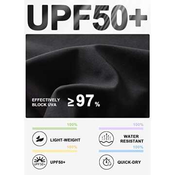 BALEAF Women's Quick Dry Hiking Joggers Pants Lightweight Athletic Running Pants Lounge Casual Outdoor with Pockets Black S