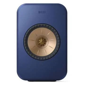 KEF LSX II Wireless HiFi Speaker System | High-Fidelity Audio in Cobalt Blue