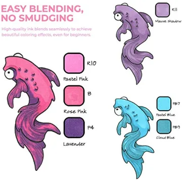 Ohuhu Dual-Tip Alcohol Markers for Vibrant Art