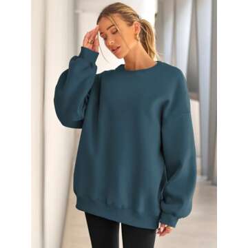 EFAN Women's Cozy Oversized Hoodie for Fall & Winter
