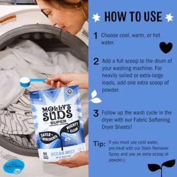 Molly's Suds Super Powder Detergent for Sensitive Skin