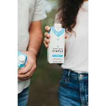 Drink Simple Pure Organic Maple Water, 12-Pack, 500 mL Carton - Electrolyte Hydration Drink with Natural Prebiotics, Gluten-Free, Non-GMO, No Added Sugar/Sweeteners