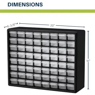 Akro-Mils 64-Drawer Storage Cabinet for Garage and More