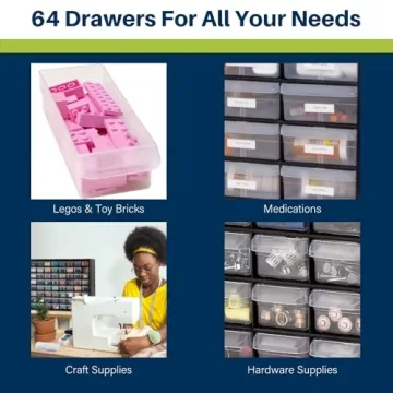 Akro-Mils 64-Drawer Storage Cabinet for Garage and More