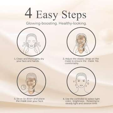 HIME SAMA LED Face Mask - 7 Colors for Radiant Skin