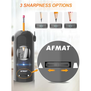 AFMAT Electric Pencil Sharpener for Colored Pencils