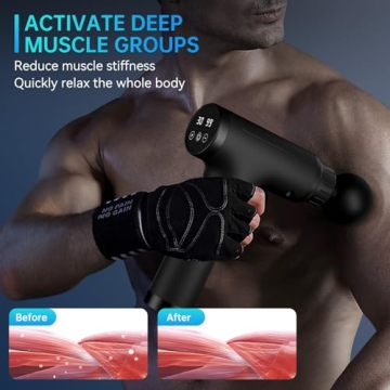 Massage Gun Deep Tissue Portable Muscle Pain Relief
