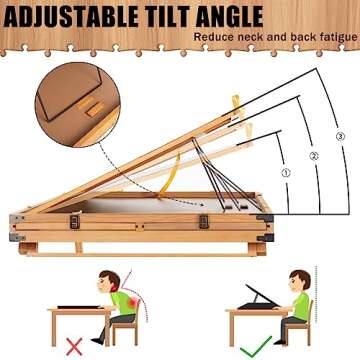 Puzzle Table 1500 Piece with Drawers and Legs, 34"x26" Jigsaw Puzzle Table Folding Portable for Adults with Wooden Cover, Easy to Store Birthday Gifts for mom Women