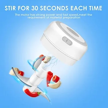 Electric Mini Garlic Chopper - Portable & USB Rechargeable