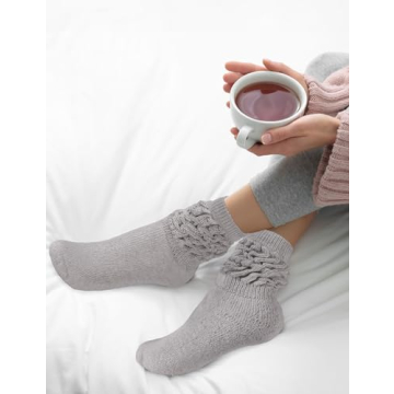 BRUBAKER Slouch Socks - Comfort for Gym and Home