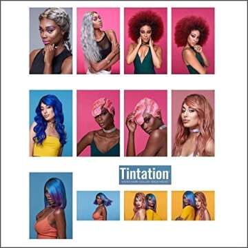 Kiss Tintation Pink Petal Semi-Permanent Hair Color Treatment