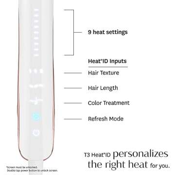 T3 Lucea ID Flat Iron with Personalized Heat Technology