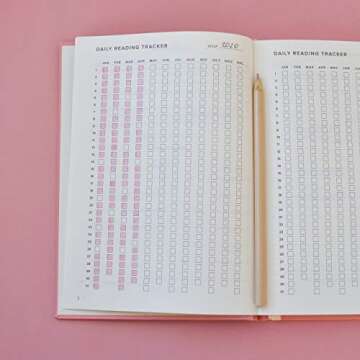 Kunitsa Co. Reading Journal for Book Lovers and Readers