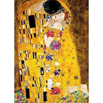 EuroGraphics Gustav Klimt The Kiss 1000 Piece Jigsaw Puzzle by Eurographics , Yellow