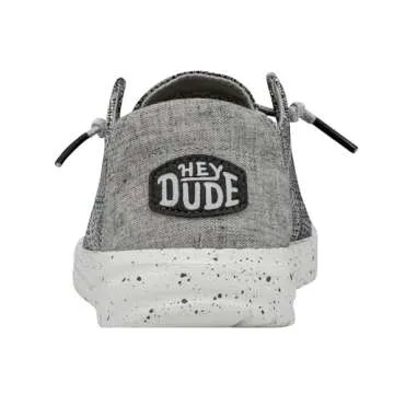 Hey Dude Wendy Sox - Lightweight Dark Grey Women's Shoes