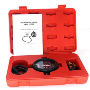 HFS Fuel Pump Tester & Vacuum Gauge Kit for Cars