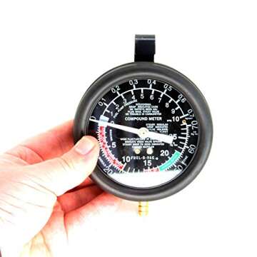 HFS Fuel Pump Tester & Vacuum Gauge Kit for Cars