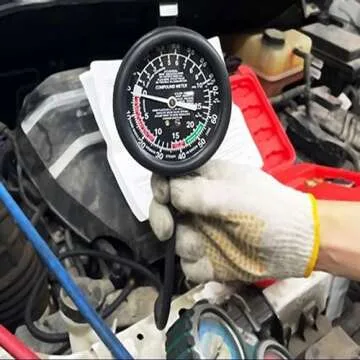 HFS Fuel Pump Tester & Vacuum Gauge Kit for Cars