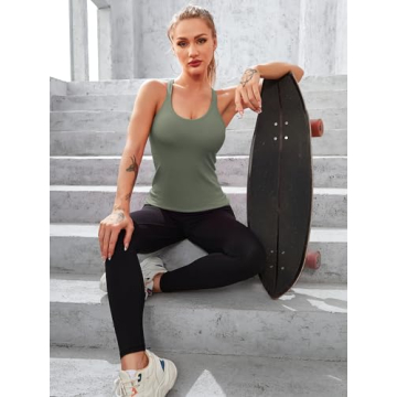 ATTRACO Stylish Women's Workout Tank for Fitness