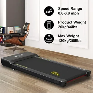 Portable Under Desk Treadmill for Home Workouts