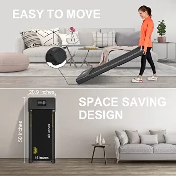 Portable Under Desk Treadmill for Home Workouts