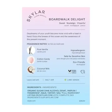 Skylar Boardwalk Delight Eau de Parfum 50mL Hypoallergenic