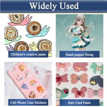 Adhesive Stick dots Two-Sided Sided Mounting Putty Stick Tack for Wall Hanging Crafts Balloons Festival Party Decorations,Clean Removable(0.31"*0.51"-500)