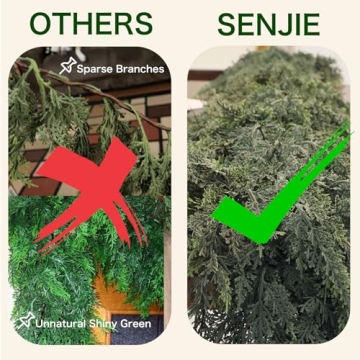 Shop 9FT Real Touch Cedar Garland for Christmas Decor