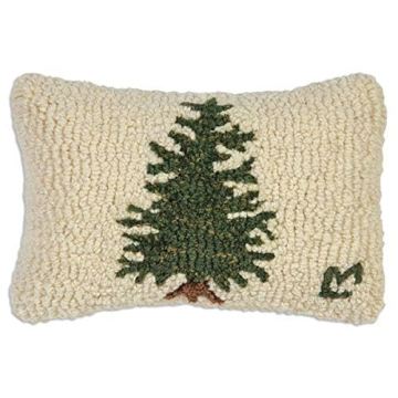 Chandler Little Tree Artist-Designed Hand-Hooked Wool Pillow