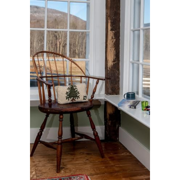 Chandler Little Tree Artist-Designed Hand-Hooked Wool Pillow