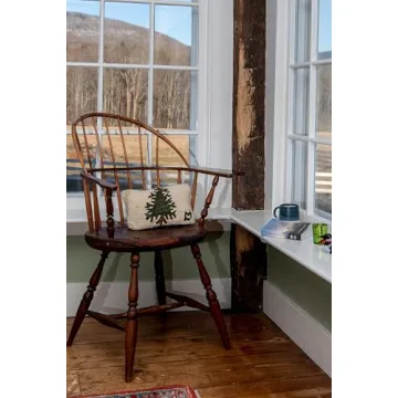 Chandler Little Tree Artist-Designed Hand-Hooked Wool Pillow