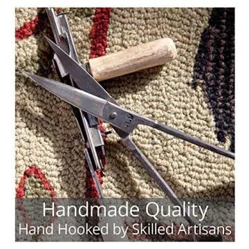 Chandler Little Tree Artist-Designed Hand-Hooked Wool Pillow