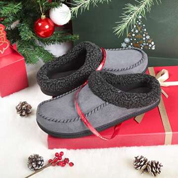 Comfortable Men's Memory Foam Suede Slippers – ULTRAIDEAS