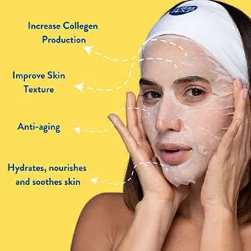 MISS SPA Bee Venom Face Masks for Anti-Aging Beauty