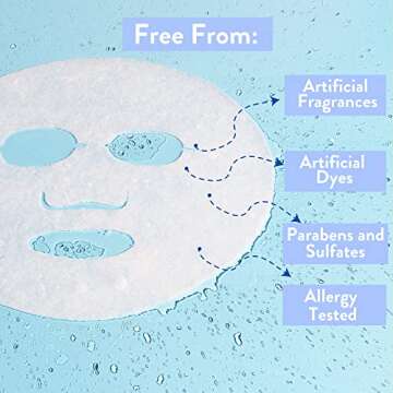 MISS SPA Bee Venom Face Masks for Anti-Aging Beauty