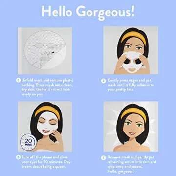 MISS SPA Bee Venom Face Masks for Anti-Aging Beauty