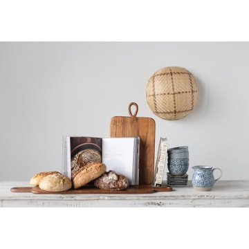 Hand-Painted Floral Print Pitcher - Creative Co-Op 16 oz