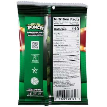 Needzo Sour Punch Bites Pickle Roulette, Candy Holiday Party Game with Assorted Flavors, Funny Stock...