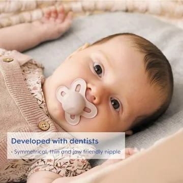 MAM Original Start Matte Pacifiers for Newborns, 0-3m