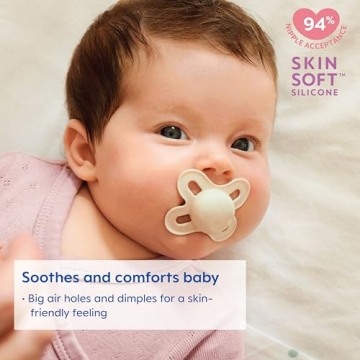 MAM Original Start Matte Pacifiers for Newborns, 0-3m