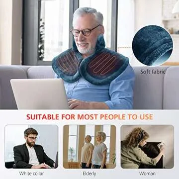 COMFIER Large Electric Heating Pad for Ultimate Comfort