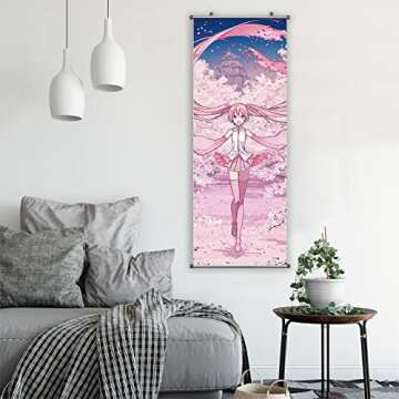 Anime Scroll Poster - Artistic Wall Decor for All Ages
