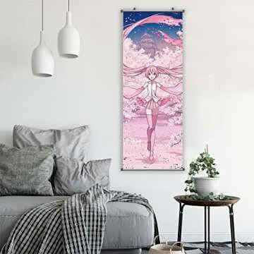 Anime Scroll Poster - Artistic Wall Decor for All Ages